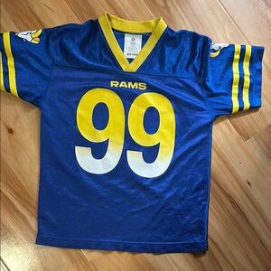 NFL Blue and Yellow Rams Jersey